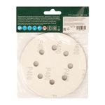 738147 Круг абразивный P 400, на ворсовой подложке под "липучку" 125 мм, перфорированный, 5 шт.  Сибртех