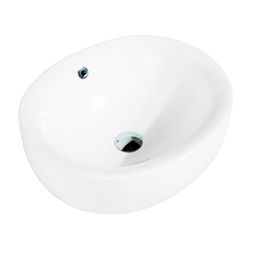 Раковина керамическая накладная Art&Max AM5306-W