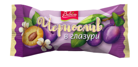 ВИВАЛЬ Чернослив в глазури 1 кг.