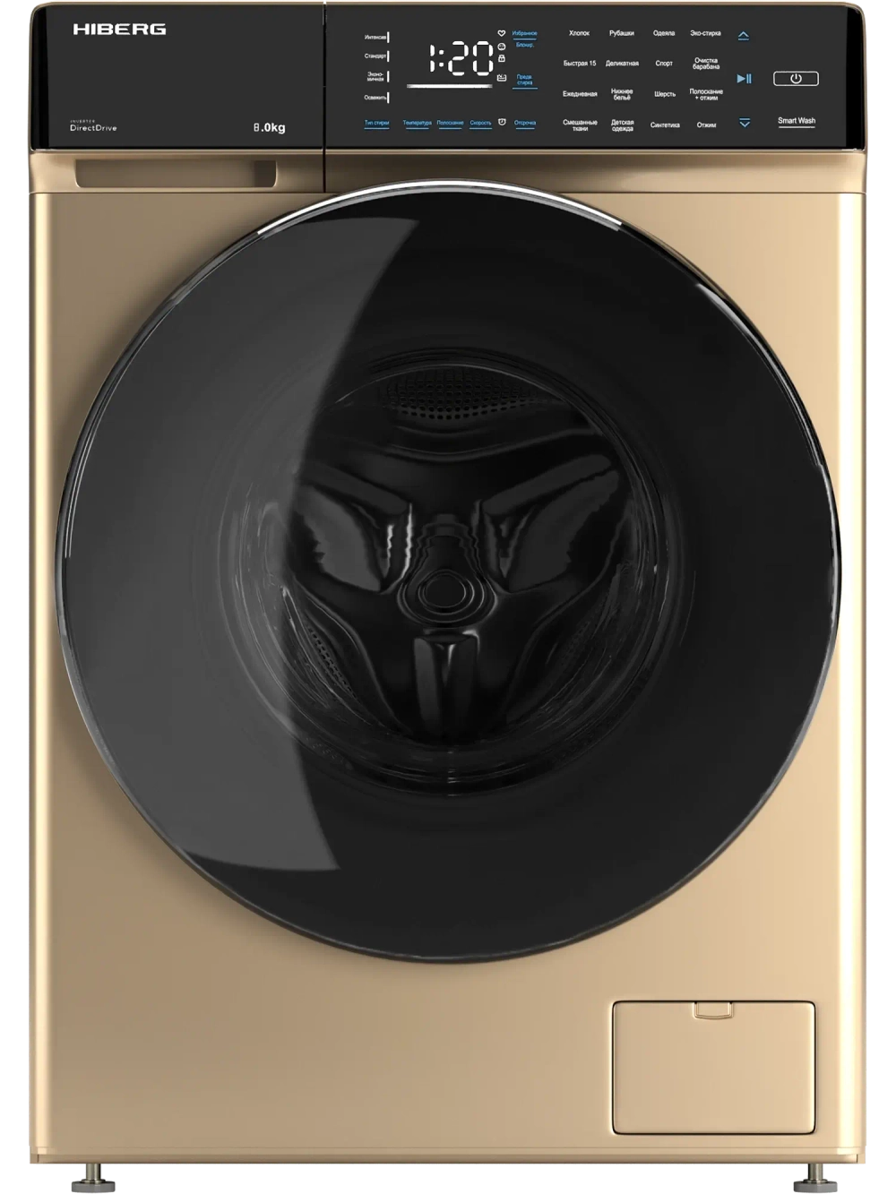 Стиральная машина Hiberg i-DDQ9 - 812 G