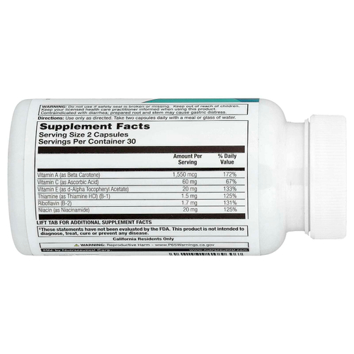 Natural Balance, Super Pep®, бодрящие травы и витамины, 60 капсул