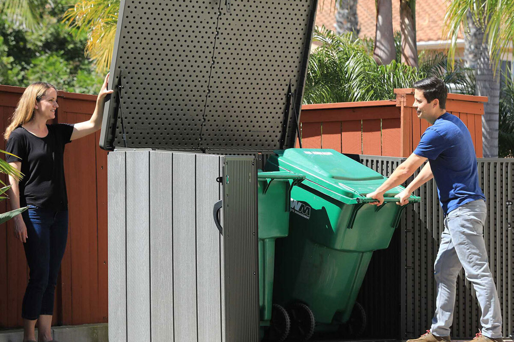 Ящик пластиковый LifeTime WoodLook 2400 л