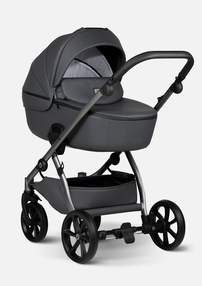 Tutis Коляска 2 в 1 UNO 5+ Leather Licorice