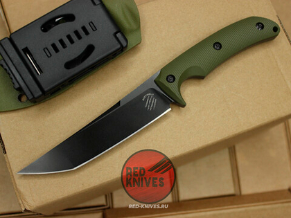 Нож Bastinelli PY - зеленая рукоять