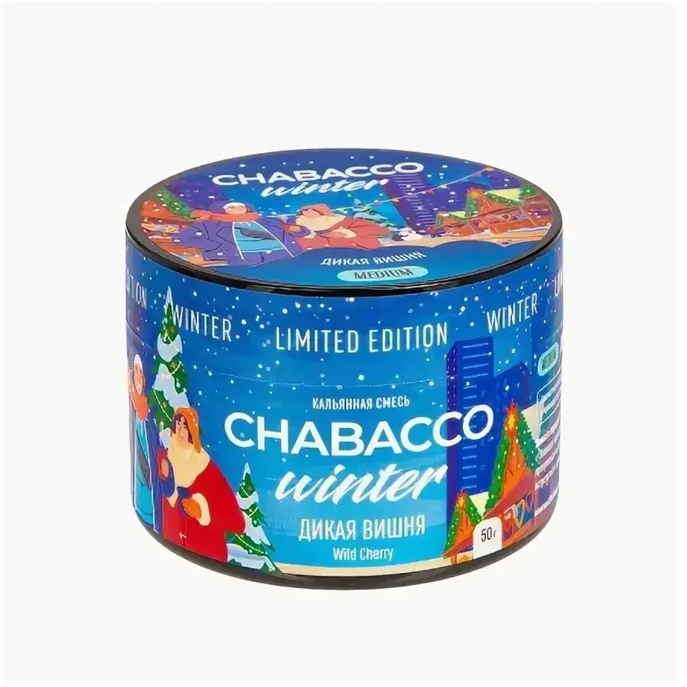М. Кальянная смесь Chabacco Wild Cherry (Дикая вишня) 40г