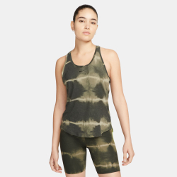 Женская теннисная майка Nike Dri-Fit One Luxe TD Standard-Fit RCK Tank Top Women - Green