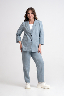 Брюки женские 4358зп, сизый #478Сиз024358зп