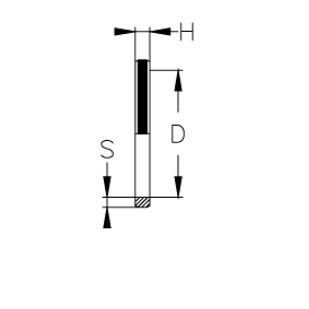 Уплотнение для фитинга SF SUPERCAT предпрессованный 2" 63.9x3.5