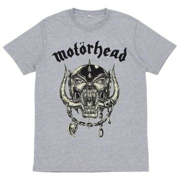 Футболка Motorhead Everything Louder меланжевая (887)