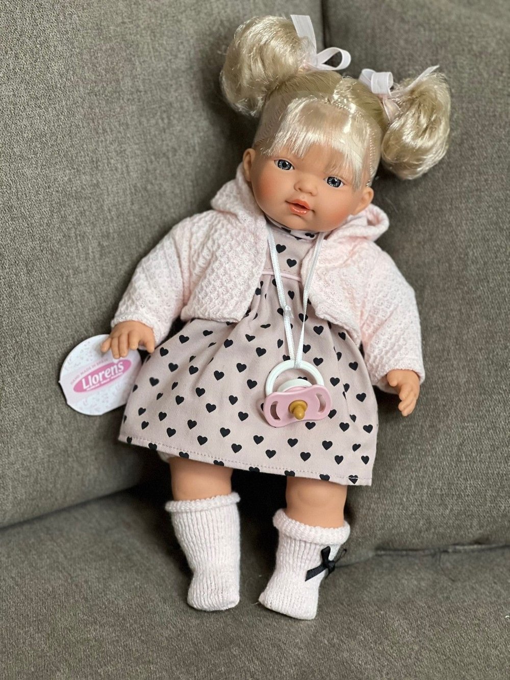 Кукла Llorens мягконабивная 33см Roberta (33144)