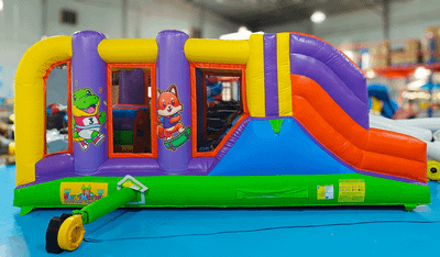 Коммерческий надувной батут «Попрыгунчик» 6*3*2,5 м