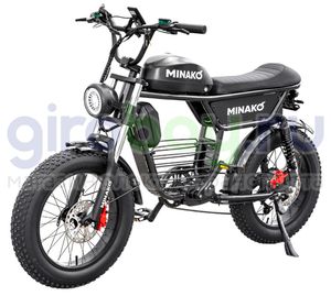 Электровелосипед Minako Bike 750W - Черный