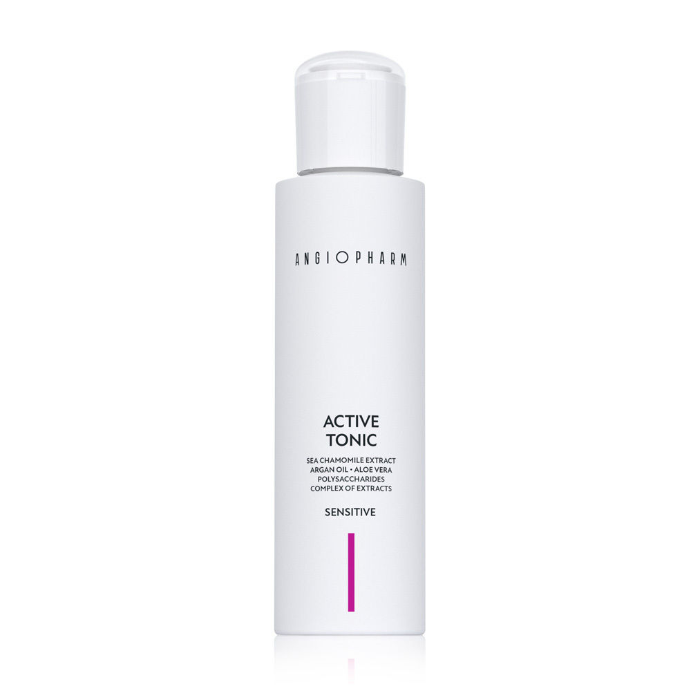 Активный тоник для чувствительной кожи Angiopharm Active Tonic
