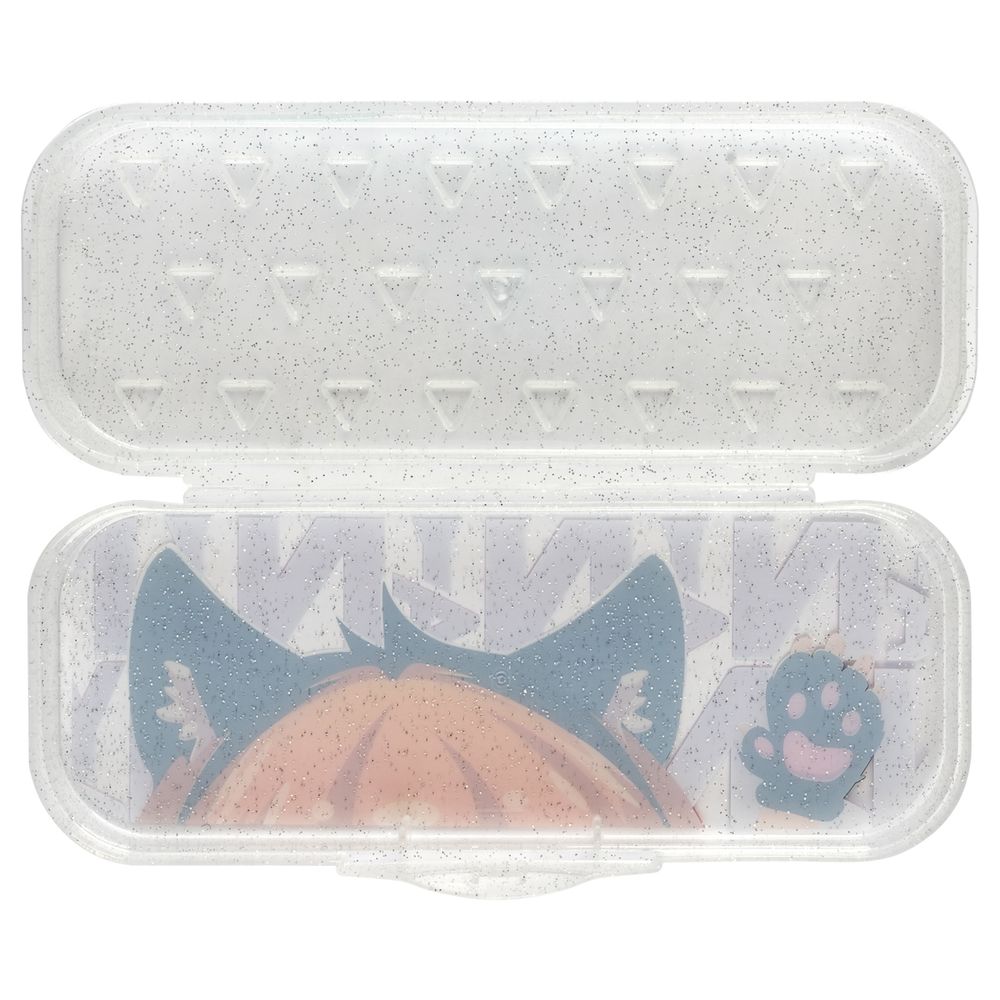 Пенал-футляр, 215*90*43 СТАММ "Ушки", прозрачный