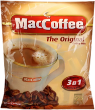 Растворимый кофе MacCoffee The Original 3 в 1, в пакетиках 25 штук