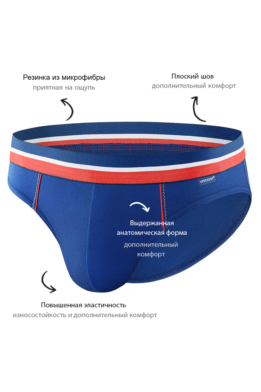 Мужские трусы NB48 Темно-Синий Uniconf