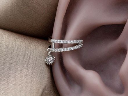 Кафф с подвеской