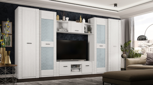 Тумба ТВ Ривьера Анкор светлый