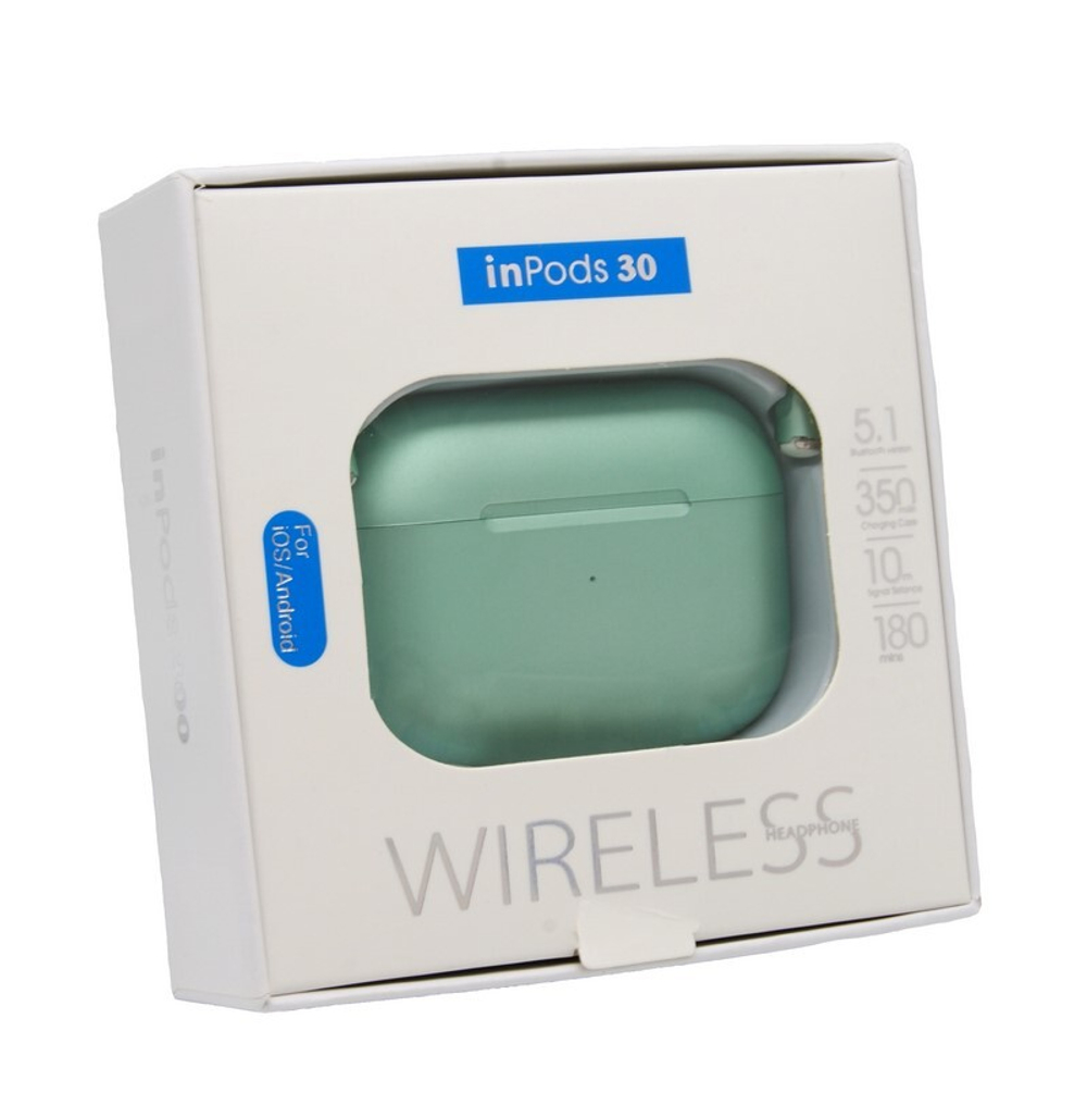 Беспроводные наушники TWS InPods 30 (зеленый)