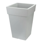 Кашпо ТУБУС 300мм 14л смоки