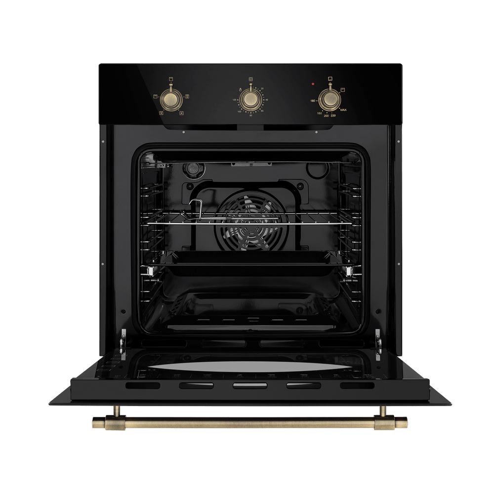 Шкаф духовой газоэлектрический MAUNFELD EOGC604RBG.MT Slim