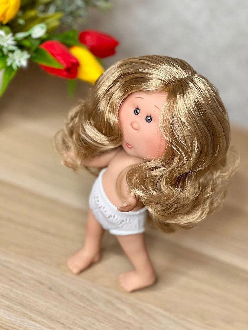 Кукла Nines виниловая 23см Little Mia без одежды (3199W12)