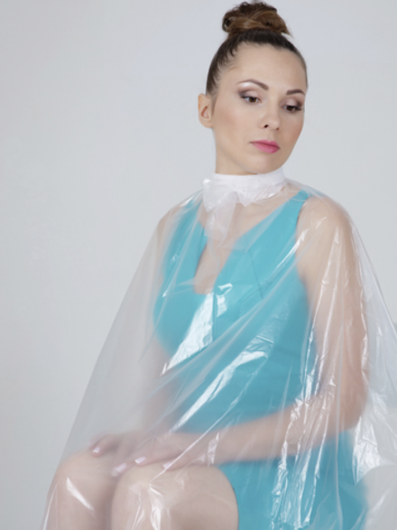 1-Touch Пеньюар Эконом 160*100см, полиэтилен прозрачный, 50шт