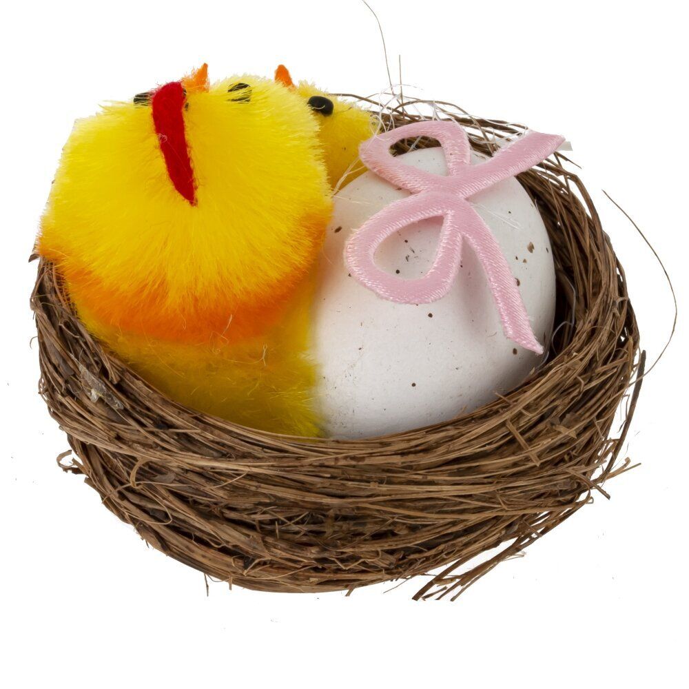 GAEM Набор из 2-х изделий декоративных "Гнездо пасхальное" (5,5*4), L11 W6 H6 см