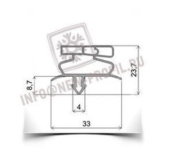 Уплотнитель 65,5*56,5 см для стола охлаждаемого True TUC-48-HC (размер по пазу). Профиль 019
