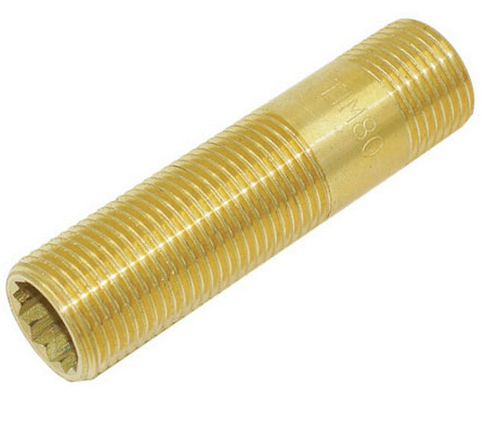 Сгон латунный никелированный ВР/Амер Ру 40