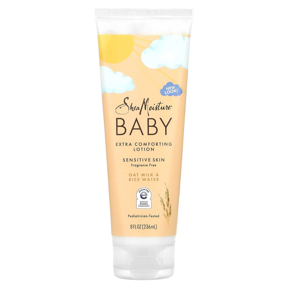SheaMoisture, Детский, успокаивающий лосьон, для чувствительной кожи, без отдушек, 236 мл (8 жидк. Унций)