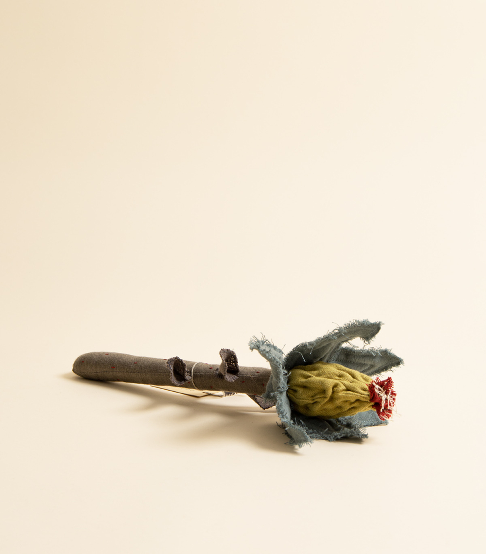 Текстильная игрушка – Цветок с подставкой, большой | Polyanka Mar