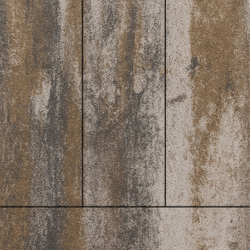 Тротуарная плитка ПРЯМОУГОЛЬНИК 900х300 мм - Листопад гладкий Песчаник