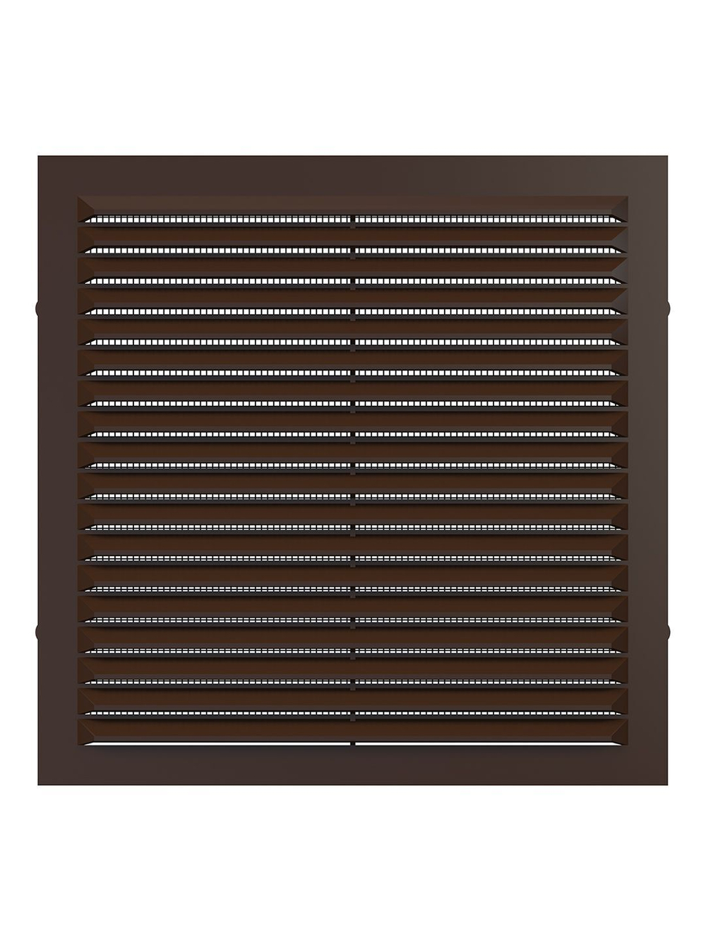 Решетка вентиляционная С сетка 195х195 пластик Brown ERA