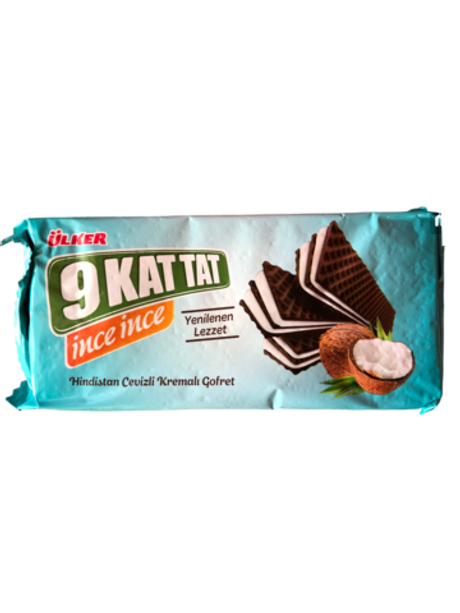 Вафли Ulker "9 kat tat" кокос 114 гр
