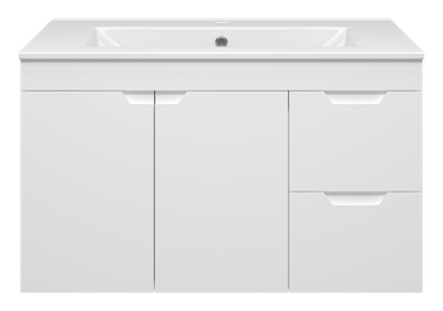 Тумба под раковину Misty Оптима 90 подвесная