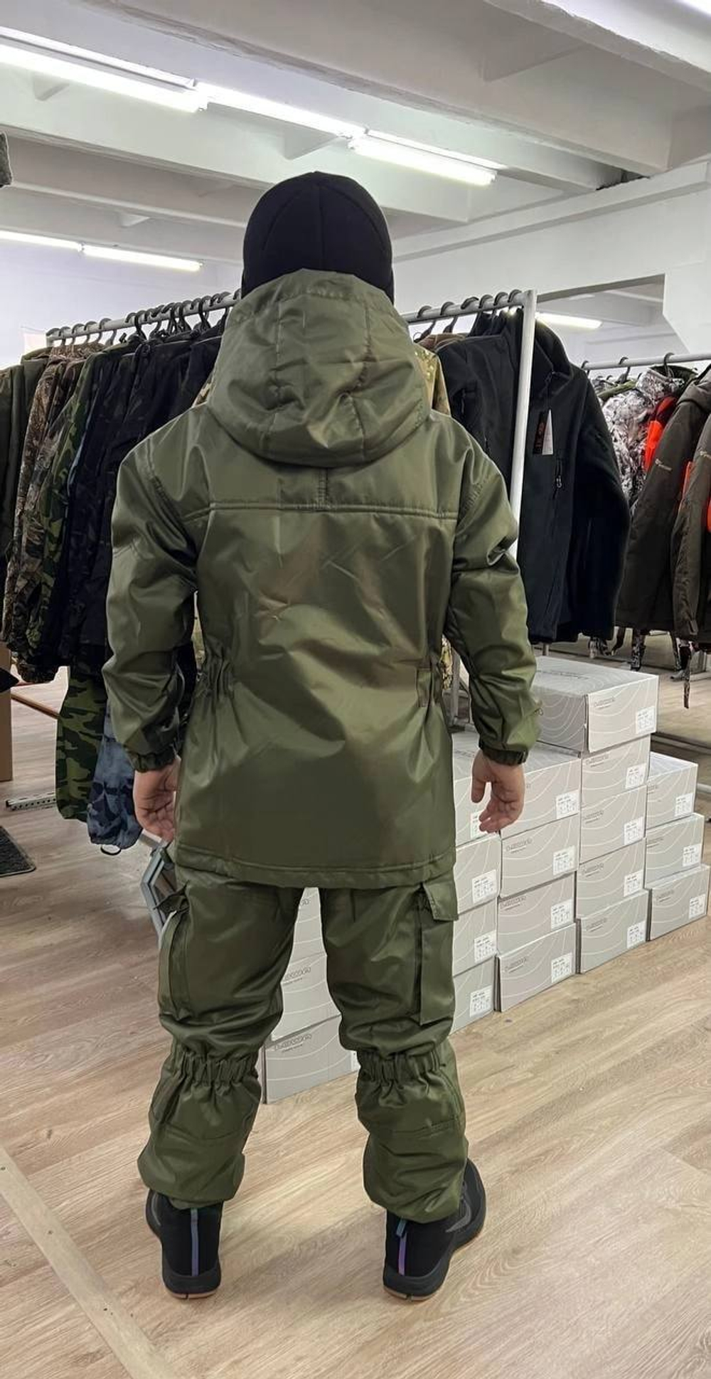 Костюм детский Горка 6 деми / олива