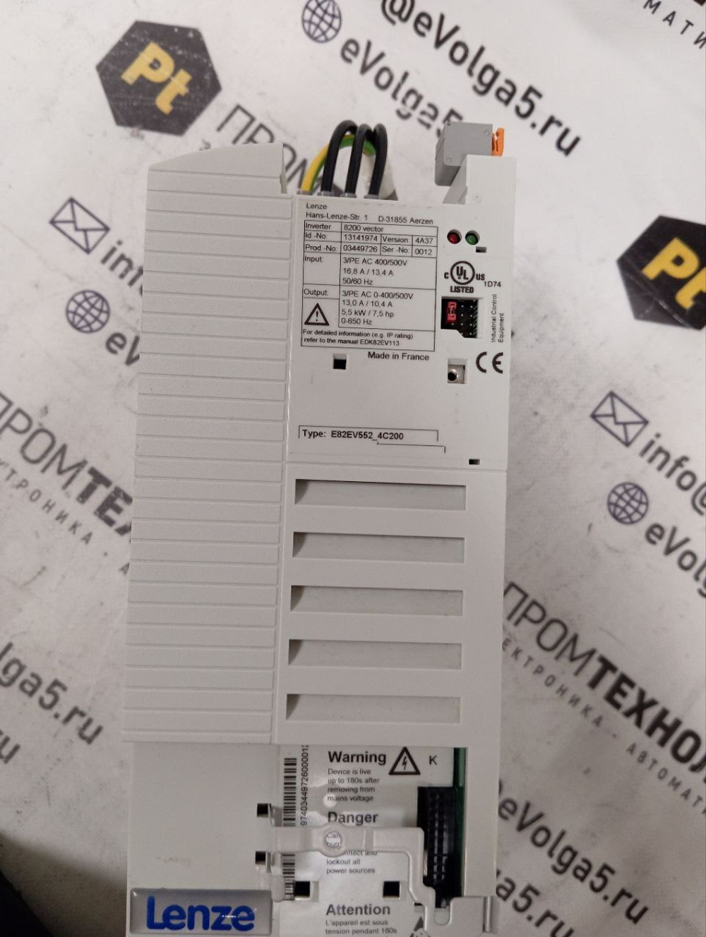 Lenze E82EV552_4C200 с хранения