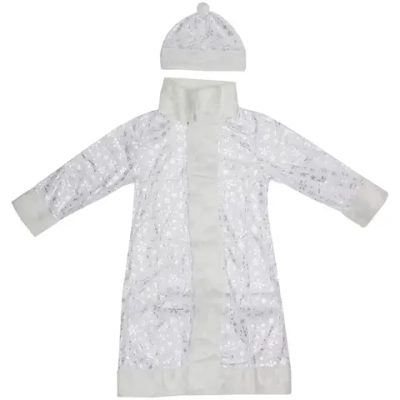 Костюм карнавальный «Новогодняя Снегурочка» р-р М, Белый