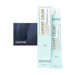 Профессиональный перманентный крем-краситель для волос Bouticle Expert Color Hair Color Cream цвет синий