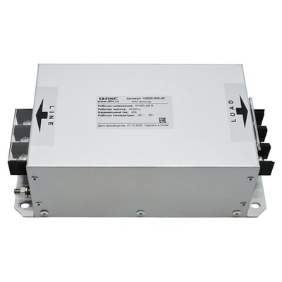 3-х фазный ЭМС фильтр для преобразователей частоты серии V2000