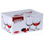 Набор бокалов ШАРАНТ 6шт 300мл (коньяк)