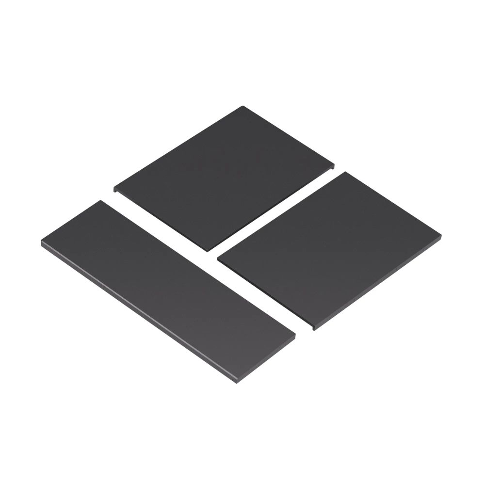 INTELLIGENT ARLIGHT Накладка панели KNX-23-3G-SUF Dark Grey (Backlightless) (IARL, IP20 Металл, 2 года) 052877