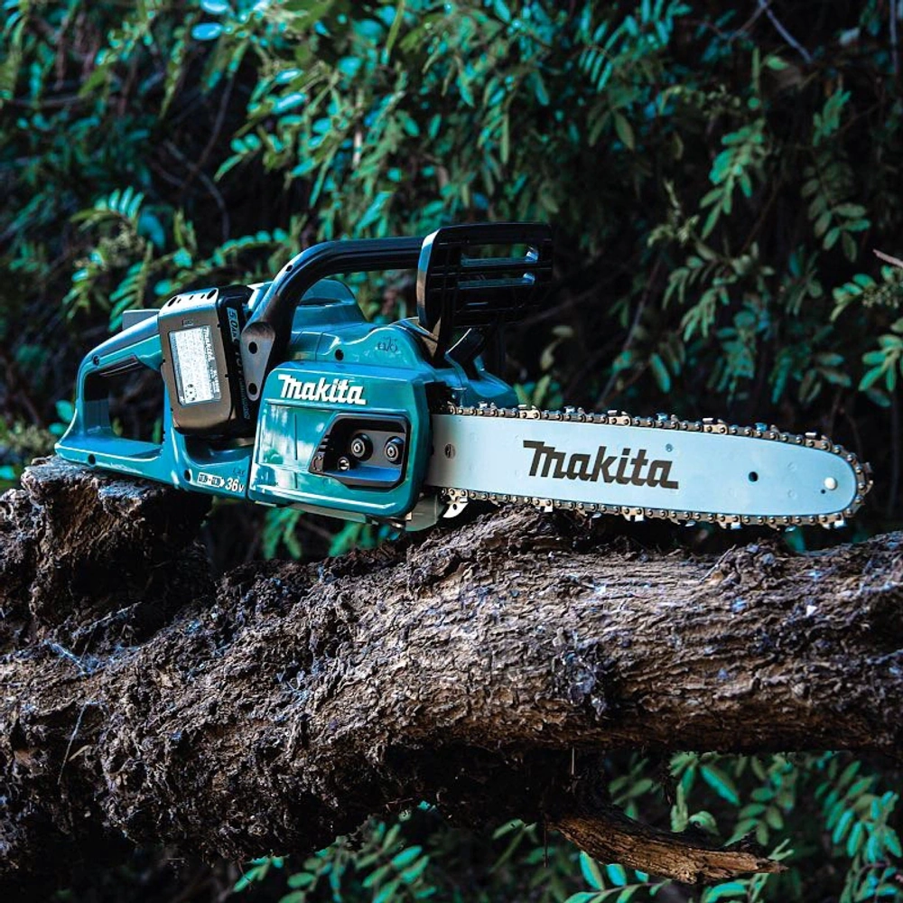 Makita LXT DUC355Z аккумуляторная цепная пила (без АКБ и ЗУ) DUC355Z