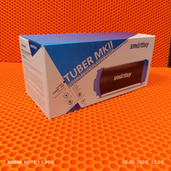 Портативная колонка SmartBuy TUBER MKII черно-синяя