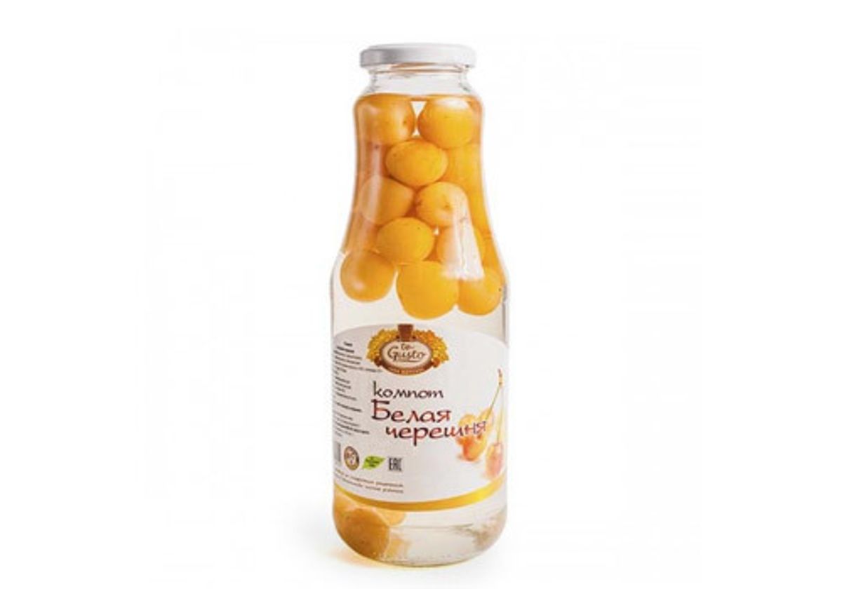 Компот из белой черешни, 1л