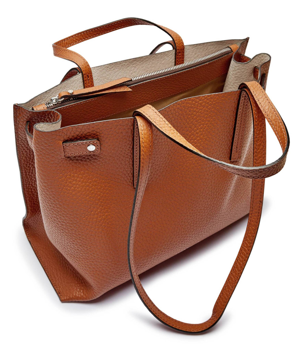 Кожаная сумка-шопер GIANNI CHIARINI - коричневый(BS 10967 RNGDBL)