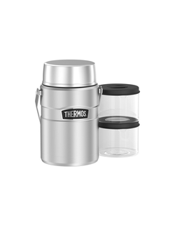 Термос для еды Thermos King SK-3030 MS Big Boss (1,2 литра), стальной