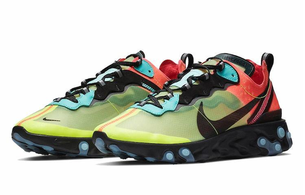Кроссовки Nike React Element 87 "Volt Racer Pink"