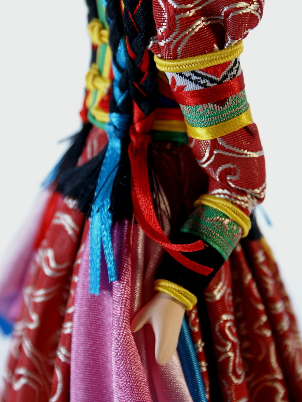 Кукла коллекционная в Бурятском женском костюме